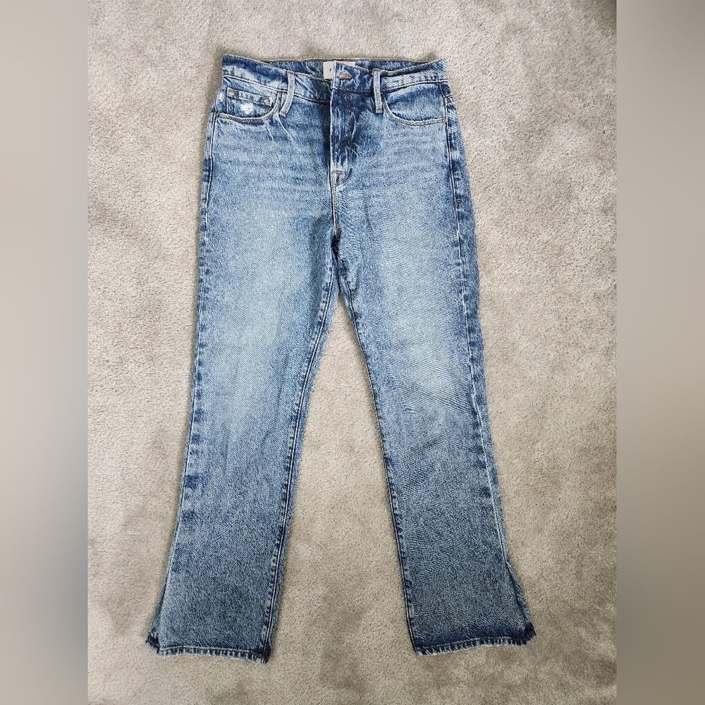 Frame Denim Light Blue Boot Cut Jeans